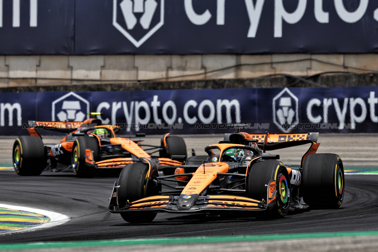 GP BRASILE, Oscar Piastri (AUS) McLaren MCL38.

02.11.2024. Formula 1 World Championship, Rd 21, Brazilian Grand Prix, Sao Paulo, Brazil, Sprint e Qualifiche Day.

 - www.xpbimages.com, EMail: requests@xpbimages.com © Copyright: Staley / XPB Images