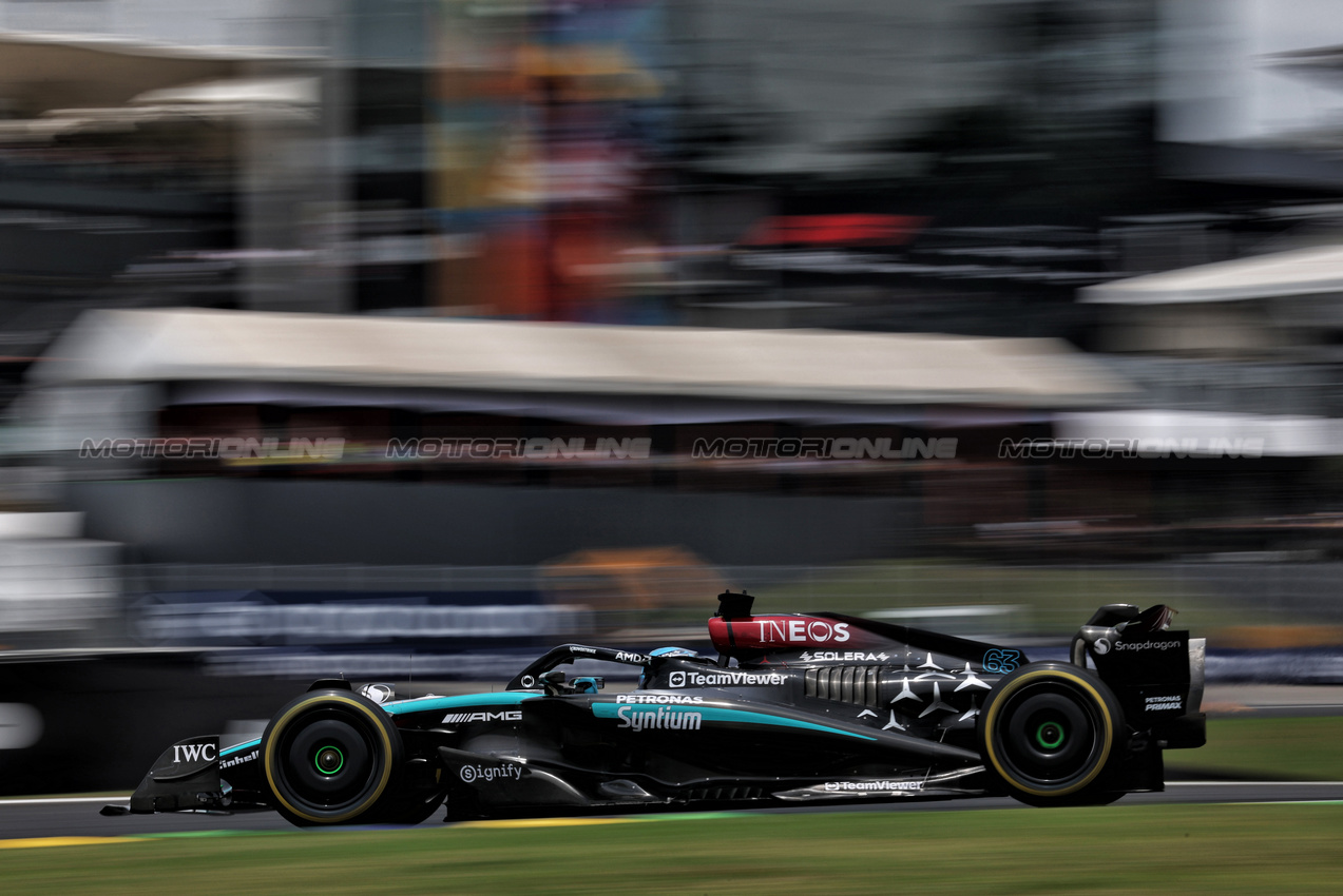 GP BRASILE, George Russell (GBR) Mercedes AMG F1 W15.

02.11.2024. Formula 1 World Championship, Rd 21, Brazilian Grand Prix, Sao Paulo, Brazil, Sprint e Qualifiche Day.

 - www.xpbimages.com, EMail: requests@xpbimages.com © Copyright: Staley / XPB Images