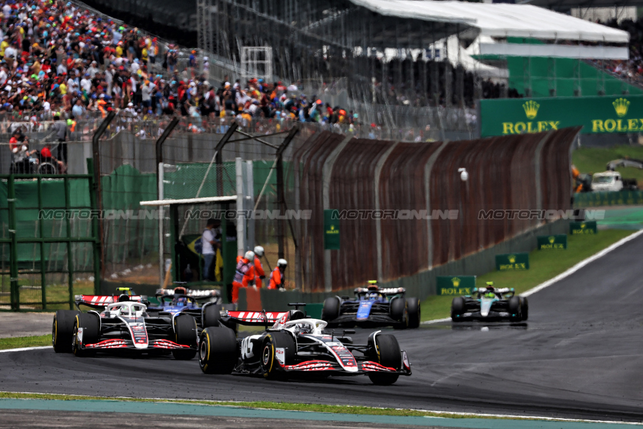 GP BRASILE, Oliver Bearman (GBR) Haas VF-24 Reserve Driver.

02.11.2024. Formula 1 World Championship, Rd 21, Brazilian Grand Prix, Sao Paulo, Brazil, Sprint e Qualifiche Day.

 - www.xpbimages.com, EMail: requests@xpbimages.com © Copyright: Coates / XPB Images