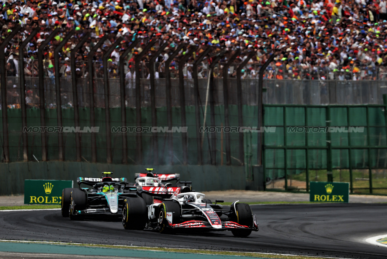 GP BRASILE, Oliver Bearman (GBR) Haas VF-24 Reserve Driver.

02.11.2024. Formula 1 World Championship, Rd 21, Brazilian Grand Prix, Sao Paulo, Brazil, Sprint e Qualifiche Day.

 - www.xpbimages.com, EMail: requests@xpbimages.com © Copyright: Coates / XPB Images