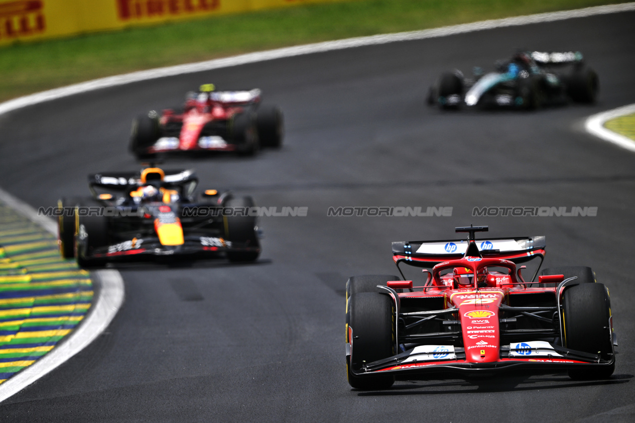 GP BRASILE, Charles Leclerc (MON) Ferrari SF-24.

02.11.2024. Formula 1 World Championship, Rd 21, Brazilian Grand Prix, Sao Paulo, Brazil, Sprint e Qualifiche Day.

- www.xpbimages.com, EMail: requests@xpbimages.com © Copyright: Price / XPB Images