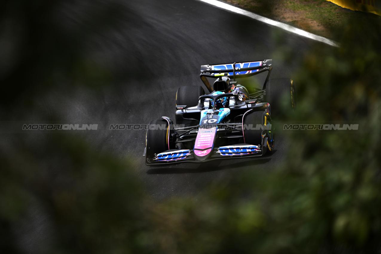 GP BRASILE, Pierre Gasly (FRA) Alpine F1 Team A524.

02.11.2024. Formula 1 World Championship, Rd 21, Brazilian Grand Prix, Sao Paulo, Brazil, Sprint e Qualifiche Day.

- www.xpbimages.com, EMail: requests@xpbimages.com © Copyright: Price / XPB Images