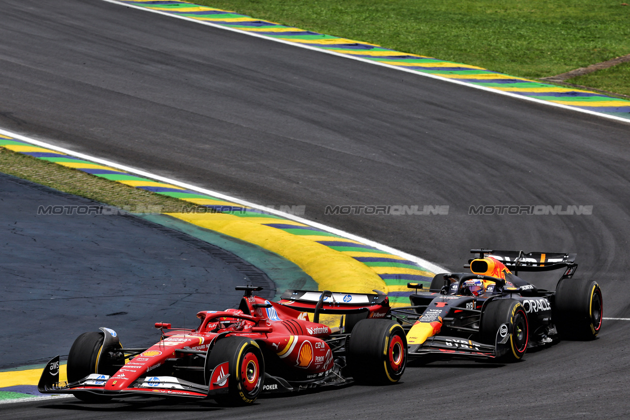 GP BRASILE, Charles Leclerc (MON) Ferrari SF-24.

02.11.2024. Formula 1 World Championship, Rd 21, Brazilian Grand Prix, Sao Paulo, Brazil, Sprint e Qualifiche Day.

- www.xpbimages.com, EMail: requests@xpbimages.com © Copyright: Batchelor / XPB Images