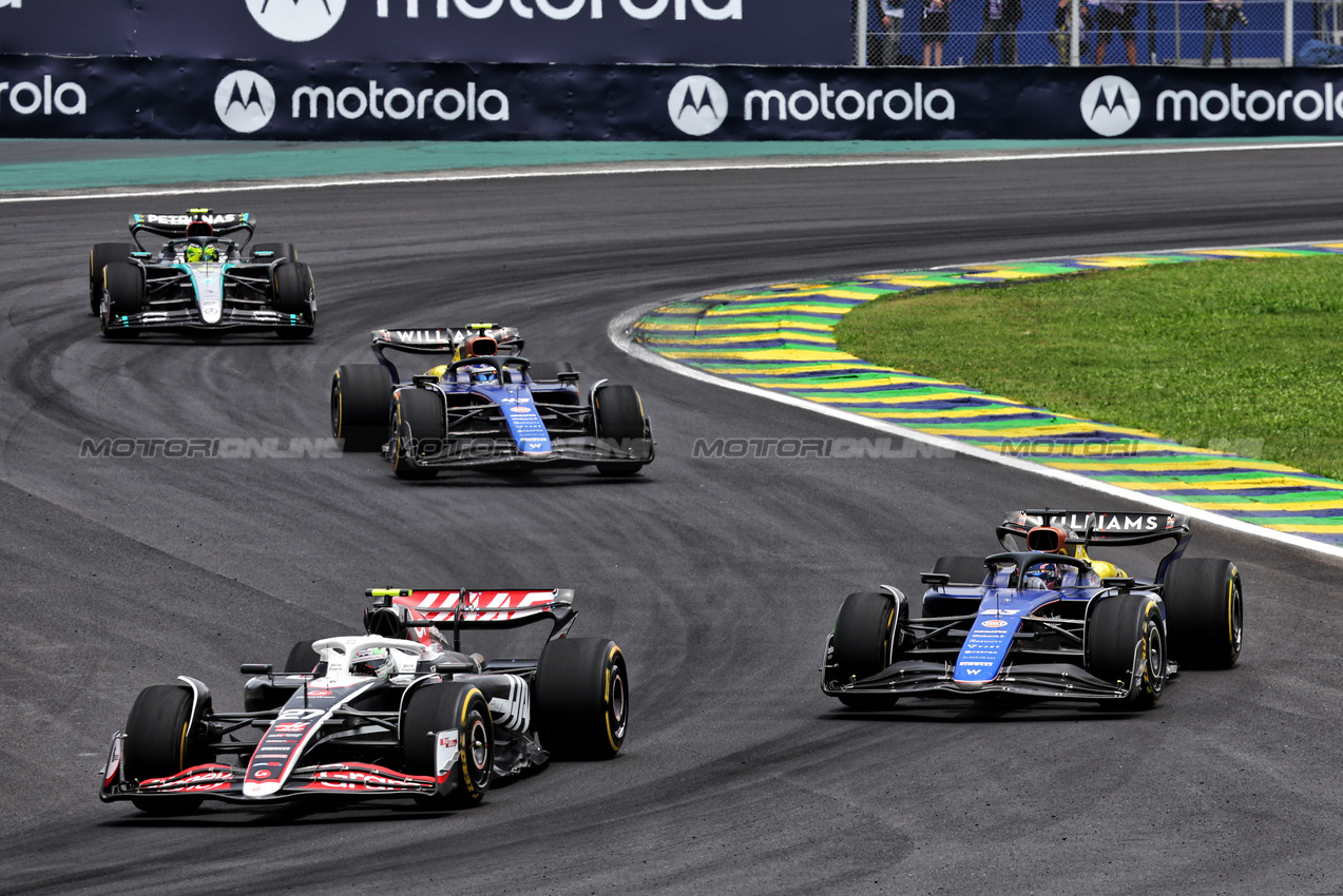 GP BRASILE, Nico Hulkenberg (GER) Haas VF-24.

02.11.2024. Formula 1 World Championship, Rd 21, Brazilian Grand Prix, Sao Paulo, Brazil, Sprint e Qualifiche Day.

- www.xpbimages.com, EMail: requests@xpbimages.com © Copyright: Batchelor / XPB Images