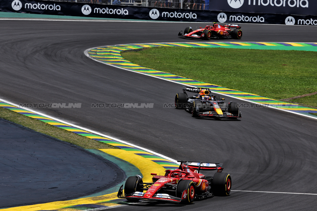 GP BRASILE, Charles Leclerc (MON) Ferrari SF-24.

02.11.2024. Formula 1 World Championship, Rd 21, Brazilian Grand Prix, Sao Paulo, Brazil, Sprint e Qualifiche Day.

- www.xpbimages.com, EMail: requests@xpbimages.com © Copyright: Batchelor / XPB Images