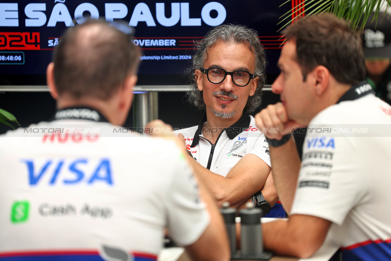 GP BRASILE, Laurent Mekies (FRA) RB Technical Director.

02.11.2024. Formula 1 World Championship, Rd 21, Brazilian Grand Prix, Sao Paulo, Brazil, Sprint e Qualifiche Day.

 - www.xpbimages.com, EMail: requests@xpbimages.com © Copyright: Staley / XPB Images