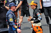 GP BRASILE, (L to R): Max Verstappen (NLD) Red Bull Racing with Oscar Piastri (AUS) McLaren in Sprint parc ferme.

02.11.2024. Formula 1 World Championship, Rd 21, Brazilian Grand Prix, Sao Paulo, Brazil, Sprint e Qualifiche Day.

- www.xpbimages.com, EMail: requests@xpbimages.com © Copyright: Batchelor / XPB Images