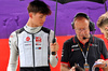 GP BRASILE, Oliver Bearman (GBR) Haas F1 Team Reserve Driver with Mark Slade (GBR) Haas F1 Team Gara Engineer on the grid.

02.11.2024. Formula 1 World Championship, Rd 21, Brazilian Grand Prix, Sao Paulo, Brazil, Sprint e Qualifiche Day.

- www.xpbimages.com, EMail: requests@xpbimages.com © Copyright: Batchelor / XPB Images