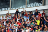 GP BRASILE, Circuit Atmosfera - fans in the grandstand.

02.11.2024. Formula 1 World Championship, Rd 21, Brazilian Grand Prix, Sao Paulo, Brazil, Sprint e Qualifiche Day.

- www.xpbimages.com, EMail: requests@xpbimages.com © Copyright: Batchelor / XPB Images