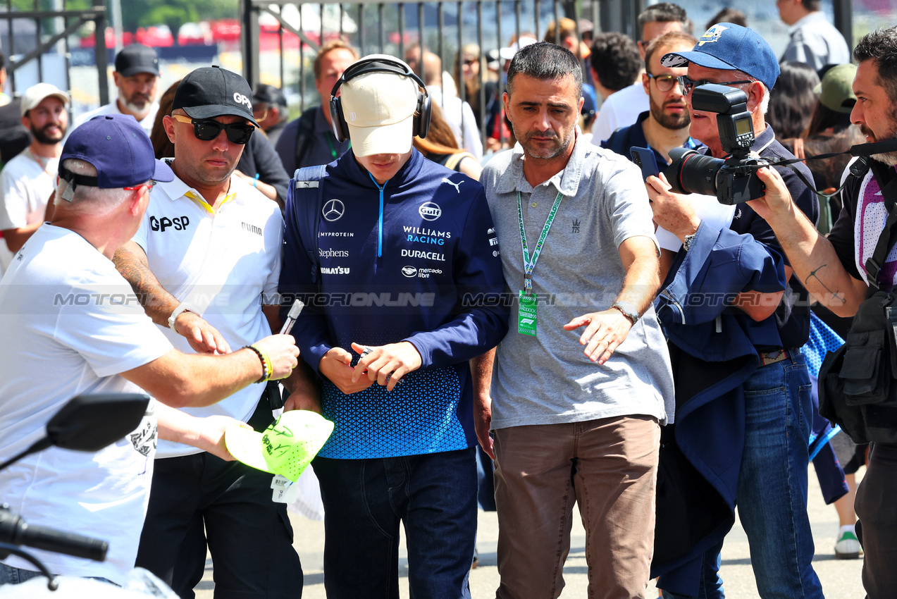 GP BRASILE, Franco Colapinto (ARG) Williams Racing.

01.11.2024. Formula 1 World Championship, Rd 21, Brazilian Grand Prix, Sao Paulo, Brazil, Sprint Qualifiche Day.

- www.xpbimages.com, EMail: requests@xpbimages.com © Copyright: Batchelor / XPB Images