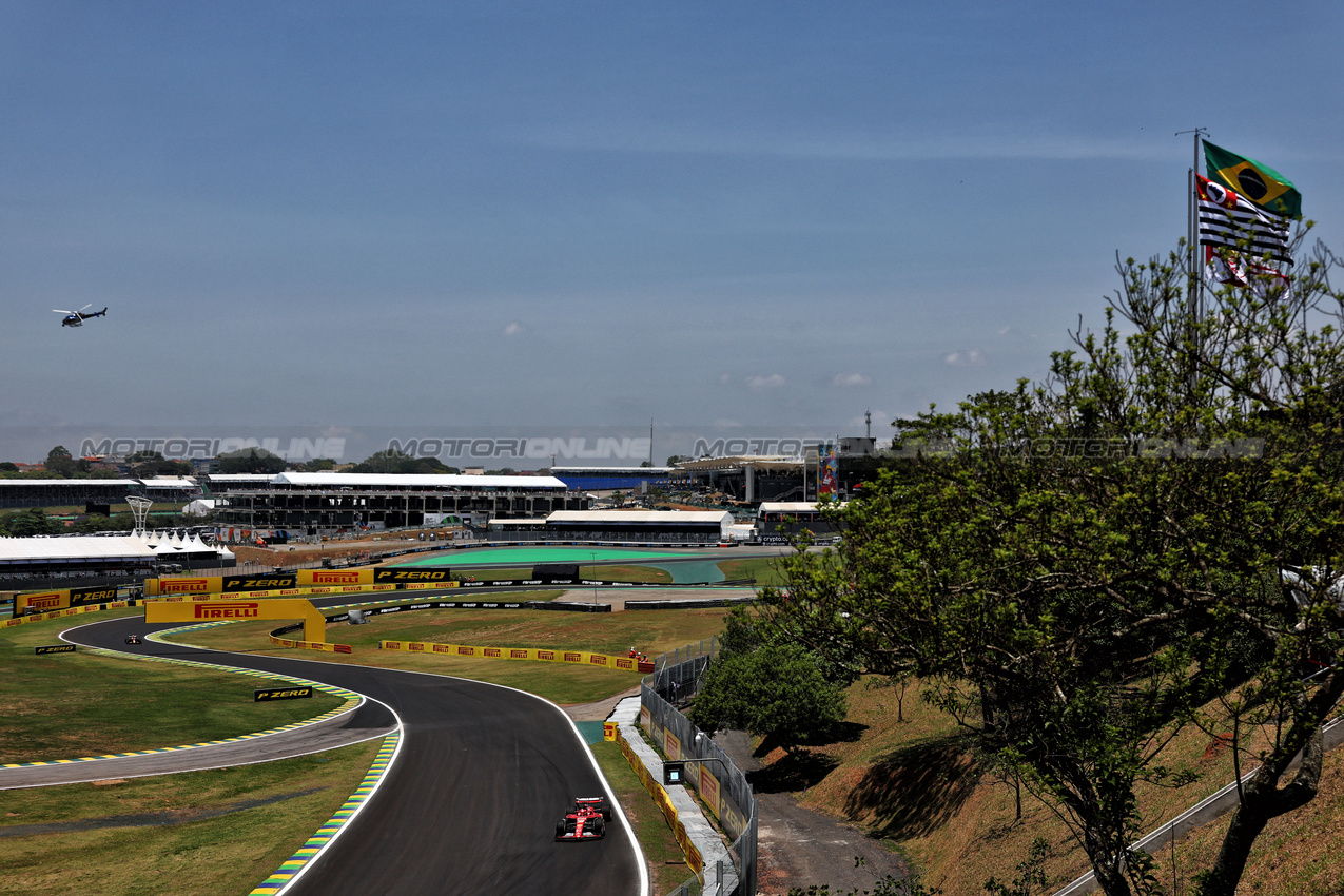 GP BRASILE, Charles Leclerc (MON) Ferrari SF-24.

01.11.2024. Formula 1 World Championship, Rd 21, Brazilian Grand Prix, Sao Paulo, Brazil, Sprint Qualifiche Day.

- www.xpbimages.com, EMail: requests@xpbimages.com © Copyright: Charniaux / XPB Images