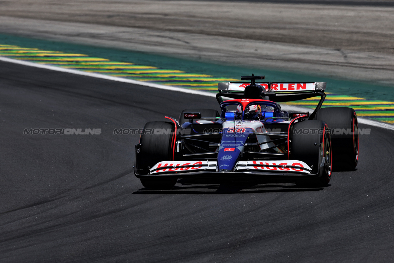 GP BRASILE, Liam Lawson (NZL) RB VCARB 01.

01.11.2024. Formula 1 World Championship, Rd 21, Brazilian Grand Prix, Sao Paulo, Brazil, Sprint Qualifiche Day.

 - www.xpbimages.com, EMail: requests@xpbimages.com © Copyright: Staley / XPB Images