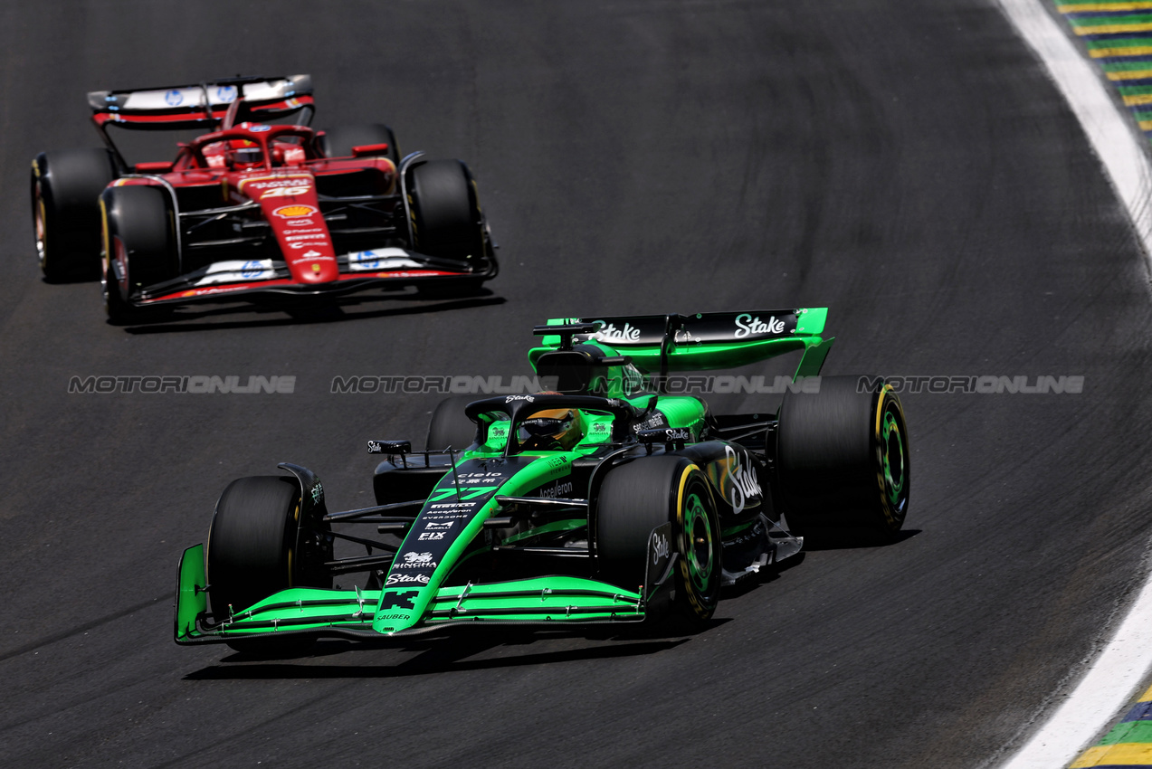 GP BRASILE, Valtteri Bottas (FIN) Sauber C44.

01.11.2024. Formula 1 World Championship, Rd 21, Brazilian Grand Prix, Sao Paulo, Brazil, Sprint Qualifiche Day.

 - www.xpbimages.com, EMail: requests@xpbimages.com © Copyright: Staley / XPB Images