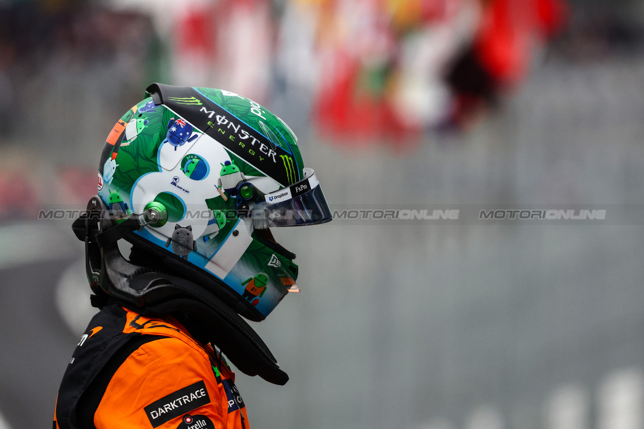 GP BRASILE, Oscar Piastri (AUS), McLaren 
01.11.2024. Formula 1 World Championship, Rd 21, Brazilian Grand Prix, Sao Paulo, Brazil, Sprint Qualifiche Day.
- www.xpbimages.com, EMail: requests@xpbimages.com © Copyright: Charniaux / XPB Images