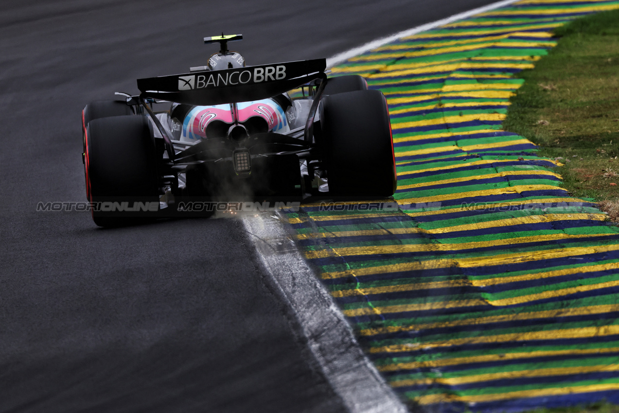 GP BRASILE, Pierre Gasly (FRA) Alpine F1 Team A524.

01.11.2024. Formula 1 World Championship, Rd 21, Brazilian Grand Prix, Sao Paulo, Brazil, Sprint Qualifiche Day.

 - www.xpbimages.com, EMail: requests@xpbimages.com © Copyright: Coates / XPB Images