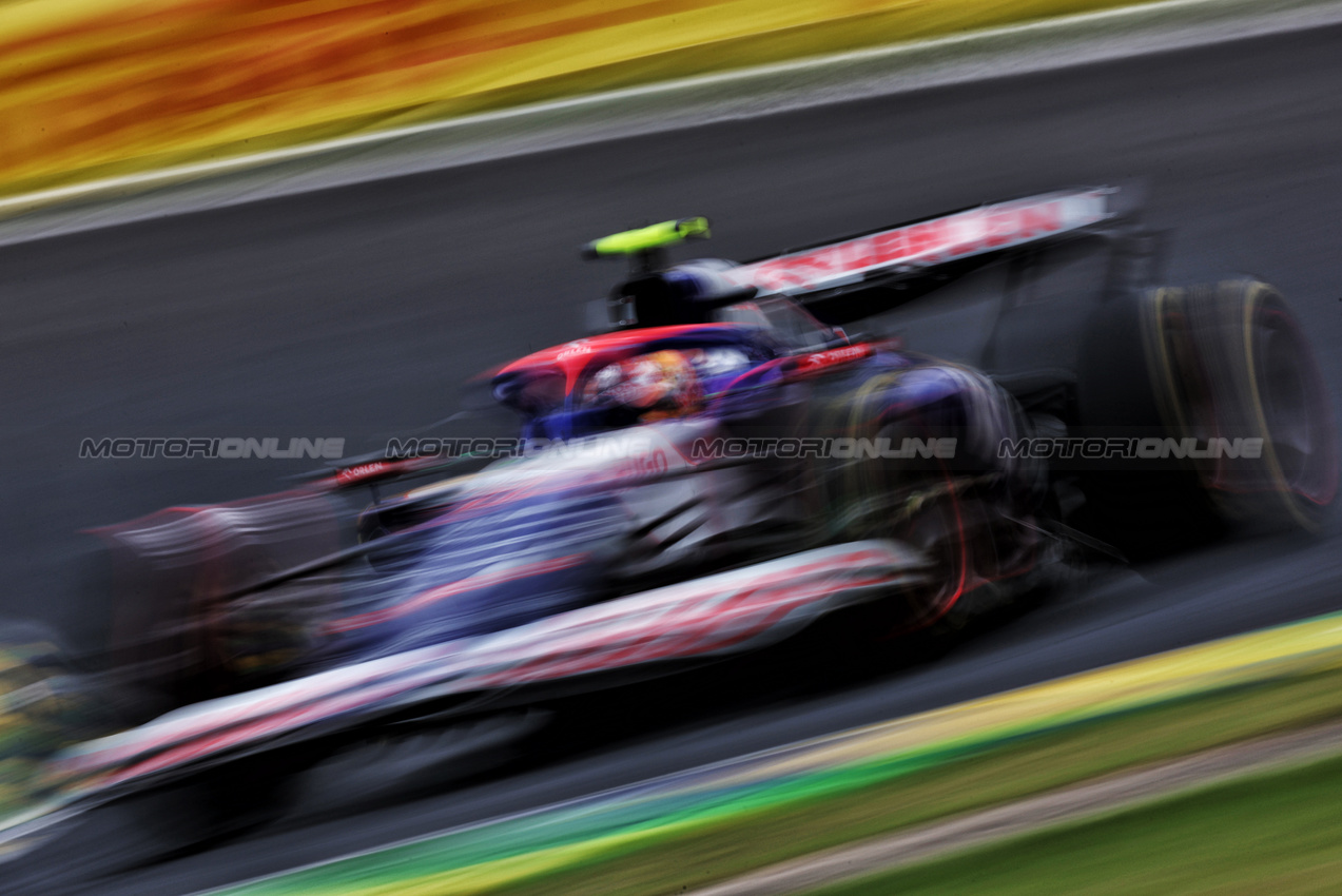 GP BRASILE, Yuki Tsunoda (JPN) RB VCARB 01.

01.11.2024. Formula 1 World Championship, Rd 21, Brazilian Grand Prix, Sao Paulo, Brazil, Sprint Qualifiche Day.

 - www.xpbimages.com, EMail: requests@xpbimages.com © Copyright: Staley / XPB Images