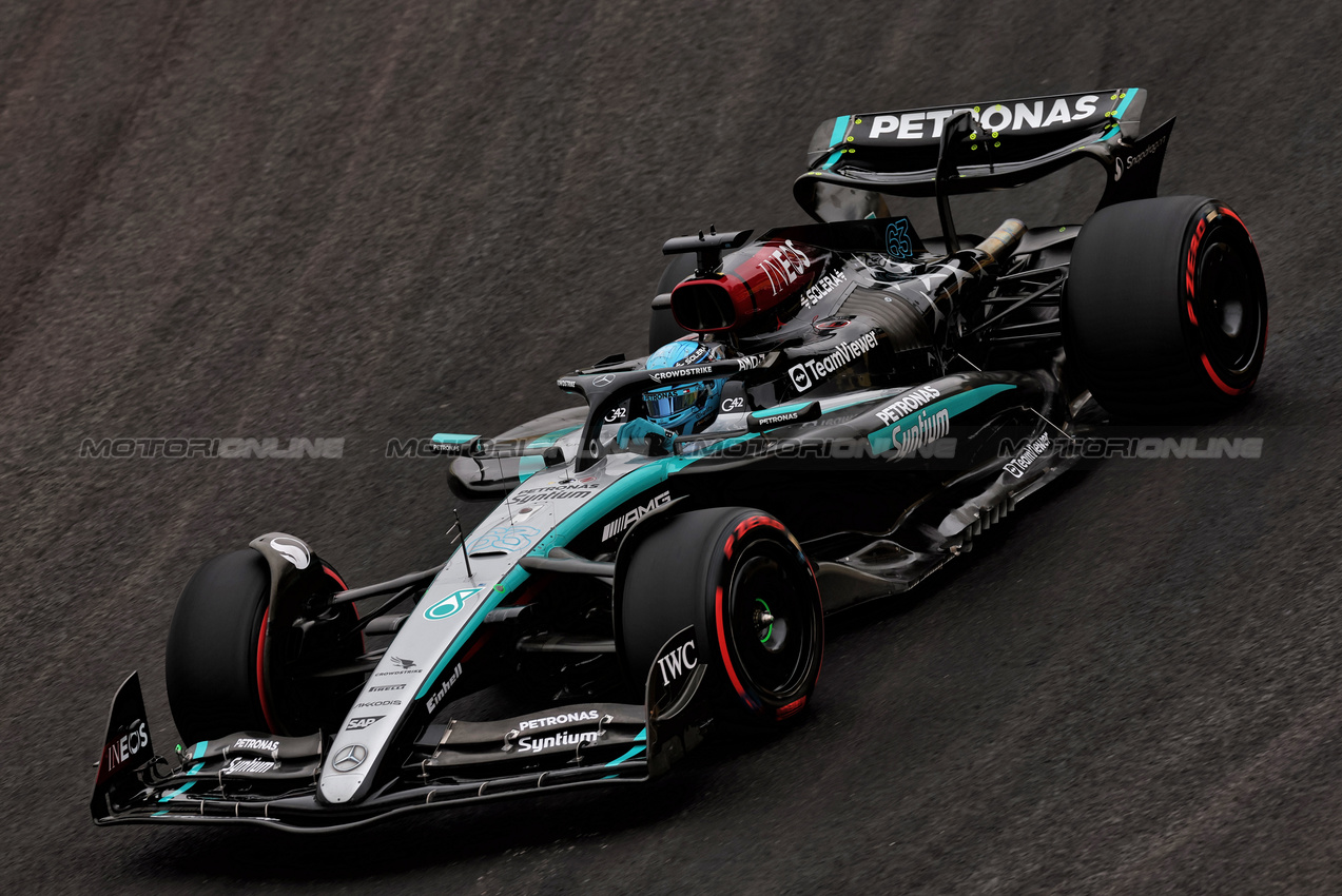 GP BRASILE, George Russell (GBR) Mercedes AMG F1 W15.

01.11.2024. Formula 1 World Championship, Rd 21, Brazilian Grand Prix, Sao Paulo, Brazil, Sprint Qualifiche Day.

 - www.xpbimages.com, EMail: requests@xpbimages.com © Copyright: Staley / XPB Images