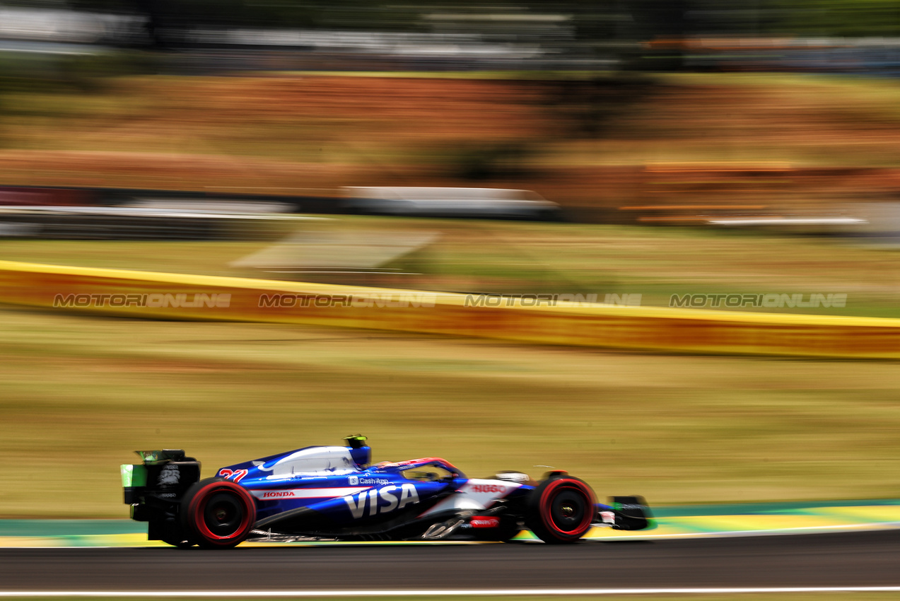 GP BRASILE, Yuki Tsunoda (JPN) RB VCARB 01.

01.11.2024. Formula 1 World Championship, Rd 21, Brazilian Grand Prix, Sao Paulo, Brazil, Sprint Qualifiche Day.

- www.xpbimages.com, EMail: requests@xpbimages.com © Copyright: XPB Images