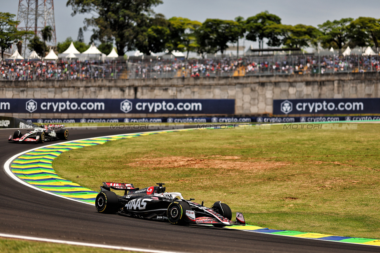 GP BRASILE, Oliver Bearman (GBR) Haas VF-24 Reserve Driver.

01.11.2024. Formula 1 World Championship, Rd 21, Brazilian Grand Prix, Sao Paulo, Brazil, Sprint Qualifiche Day.

- www.xpbimages.com, EMail: requests@xpbimages.com © Copyright: XPB Images