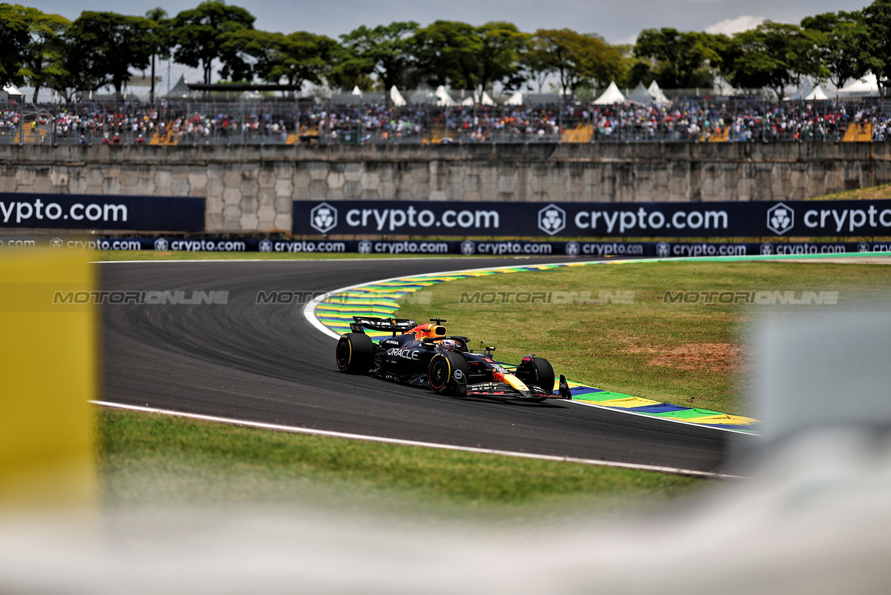 GP BRASILE, Max Verstappen (NLD) Red Bull Racing RB20.

01.11.2024. Formula 1 World Championship, Rd 21, Brazilian Grand Prix, Sao Paulo, Brazil, Sprint Qualifiche Day.

- www.xpbimages.com, EMail: requests@xpbimages.com © Copyright: XPB Images