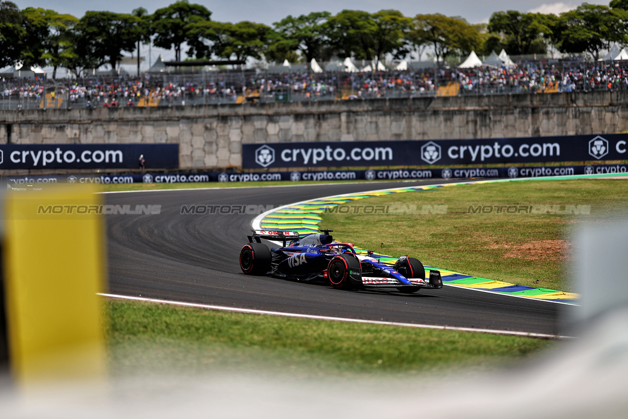 GP BRASILE, Liam Lawson (NZL) RB VCARB 01.

01.11.2024. Formula 1 World Championship, Rd 21, Brazilian Grand Prix, Sao Paulo, Brazil, Sprint Qualifiche Day.

- www.xpbimages.com, EMail: requests@xpbimages.com © Copyright: XPB Images