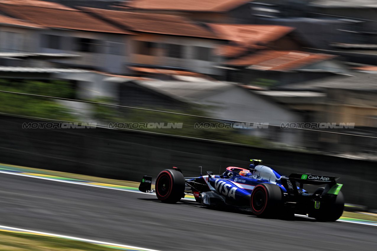 GP BRASILE, Yuki Tsunoda (JPN) RB VCARB 01.

01.11.2024. Formula 1 World Championship, Rd 21, Brazilian Grand Prix, Sao Paulo, Brazil, Sprint Qualifiche Day.

- www.xpbimages.com, EMail: requests@xpbimages.com © Copyright: Price / XPB Images