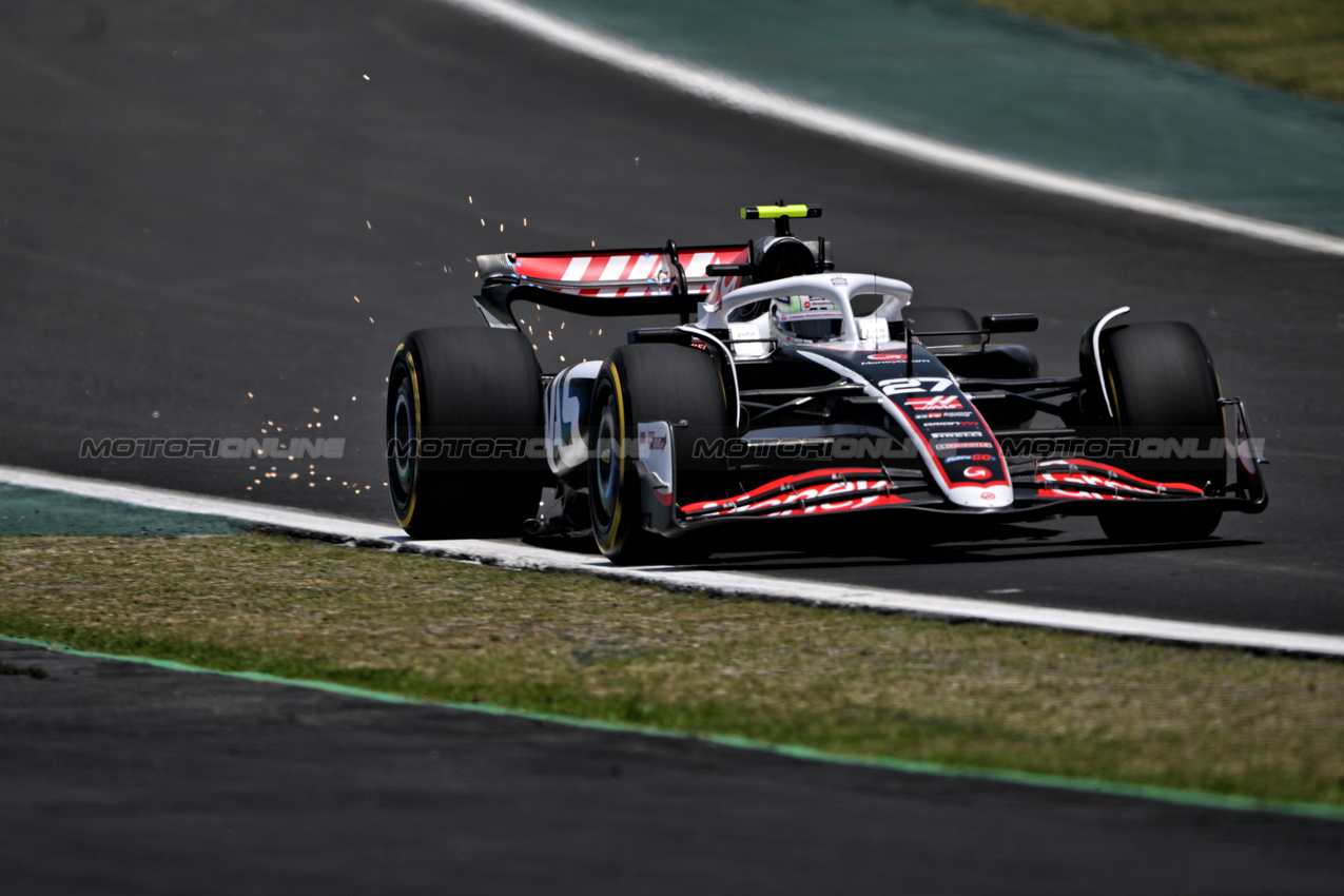 GP BRASILE, Nico Hulkenberg (GER) Haas VF-24.

01.11.2024. Formula 1 World Championship, Rd 21, Brazilian Grand Prix, Sao Paulo, Brazil, Sprint Qualifiche Day.

- www.xpbimages.com, EMail: requests@xpbimages.com © Copyright: Price / XPB Images