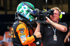 GP BRASILE, Oscar Piastri (AUS) McLaren celebrates his pole position in Sprint qualifying parc ferme.

01.11.2024. Formula 1 World Championship, Rd 21, Brazilian Grand Prix, Sao Paulo, Brazil, Sprint Qualifiche Day.

- www.xpbimages.com, EMail: requests@xpbimages.com © Copyright: Batchelor / XPB Images