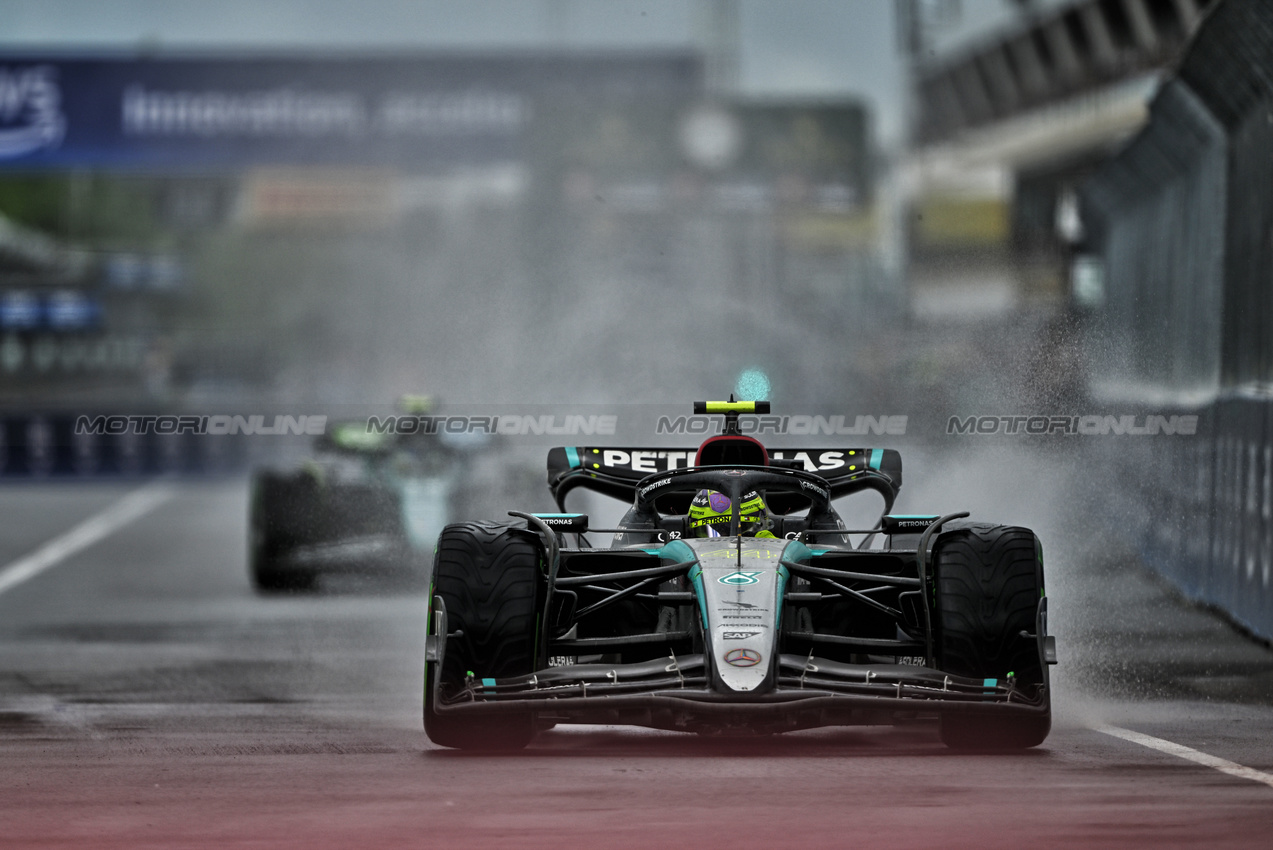 GP CANADA, Lewis Hamilton (GBR) Mercedes AMG F1 W15.

09.06.2024. Formula 1 World Championship, Rd 9, Canadian Grand Prix, Montreal, Canada, Gara Day.

- www.xpbimages.com, EMail: requests@xpbimages.com © Copyright: Price / XPB Images