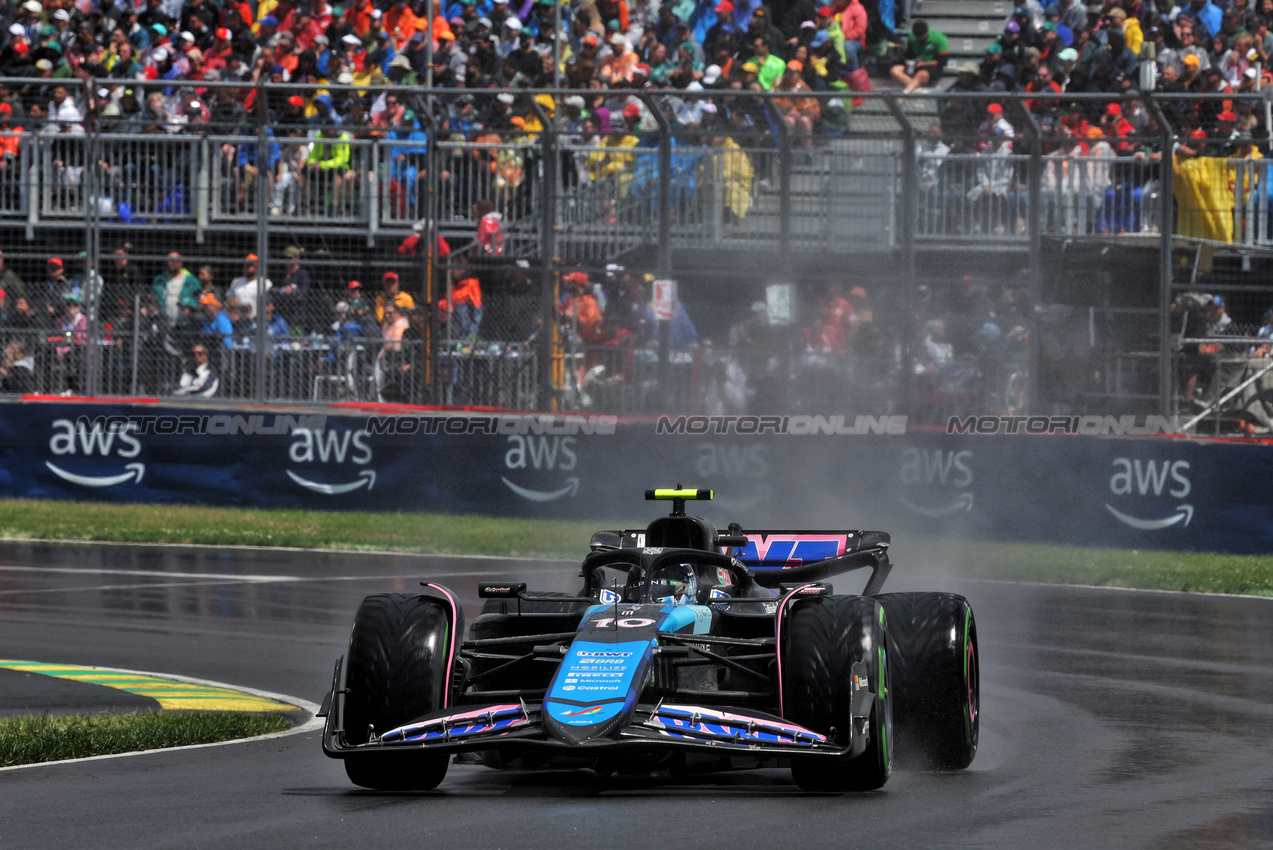 GP CANADA, Pierre Gasly (FRA) Alpine F1 Team A524.

09.06.2024. Formula 1 World Championship, Rd 9, Canadian Grand Prix, Montreal, Canada, Gara Day.

- www.xpbimages.com, EMail: requests@xpbimages.com © Copyright: Batchelor / XPB Images