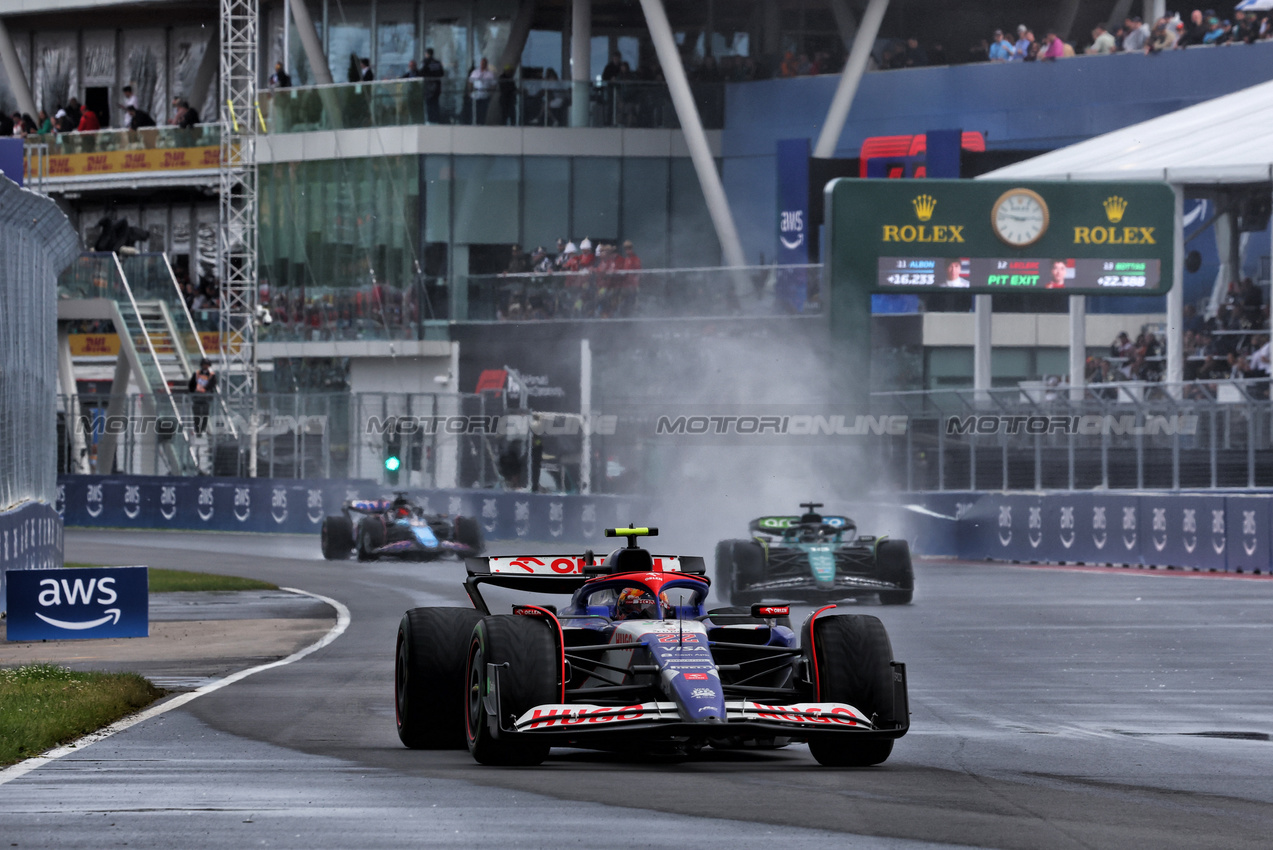 GP CANADA, Yuki Tsunoda (JPN) RB VCARB 01.

09.06.2024. Formula 1 World Championship, Rd 9, Canadian Grand Prix, Montreal, Canada, Gara Day.

- www.xpbimages.com, EMail: requests@xpbimages.com © Copyright: Charniaux / XPB Images