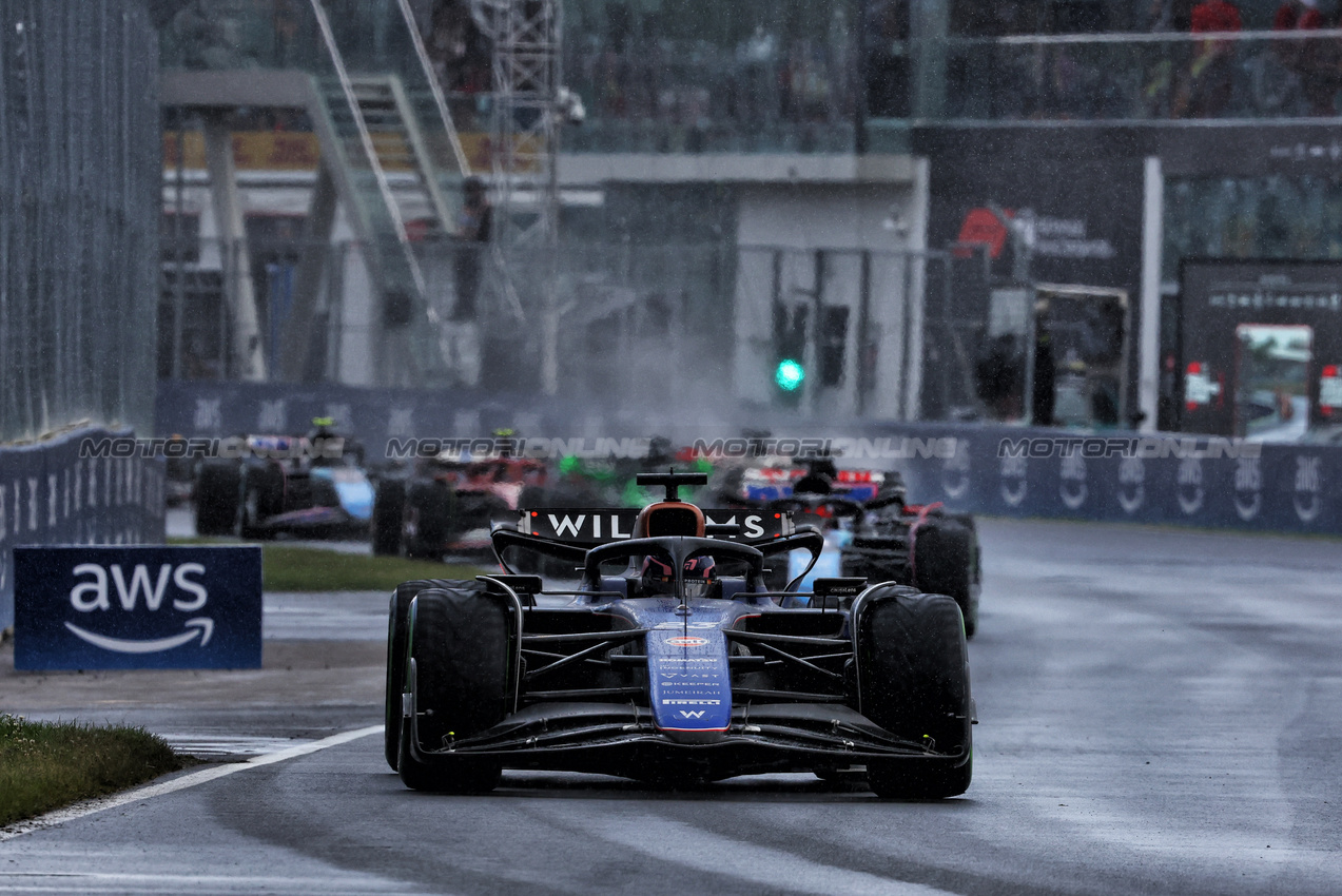 GP CANADA, Alexander Albon (THA) Williams Racing FW46.

09.06.2024. Formula 1 World Championship, Rd 9, Canadian Grand Prix, Montreal, Canada, Gara Day.

- www.xpbimages.com, EMail: requests@xpbimages.com © Copyright: Charniaux / XPB Images