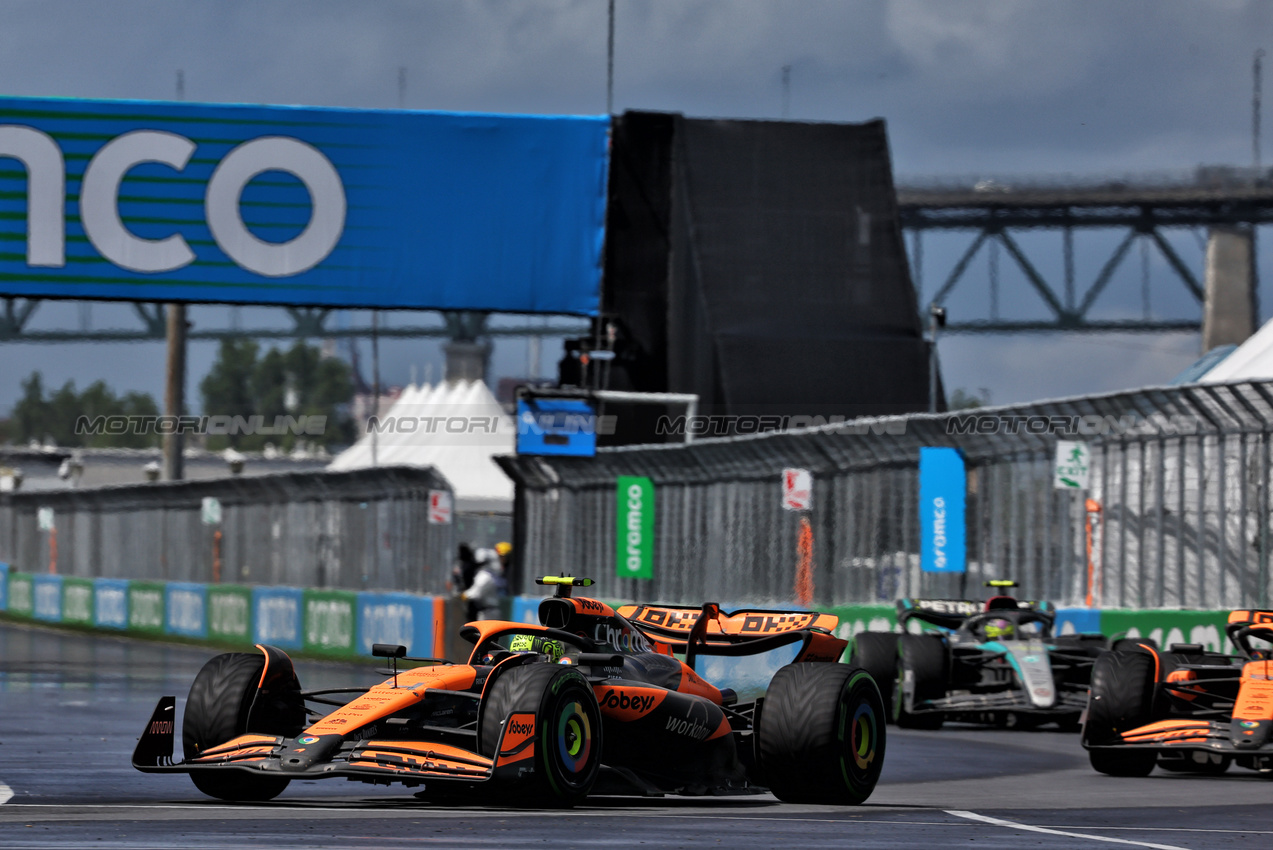 GP CANADA, Lando Norris (GBR) McLaren MCL38.

09.06.2024. Formula 1 World Championship, Rd 9, Canadian Grand Prix, Montreal, Canada, Gara Day.

- www.xpbimages.com, EMail: requests@xpbimages.com © Copyright: Batchelor / XPB Images