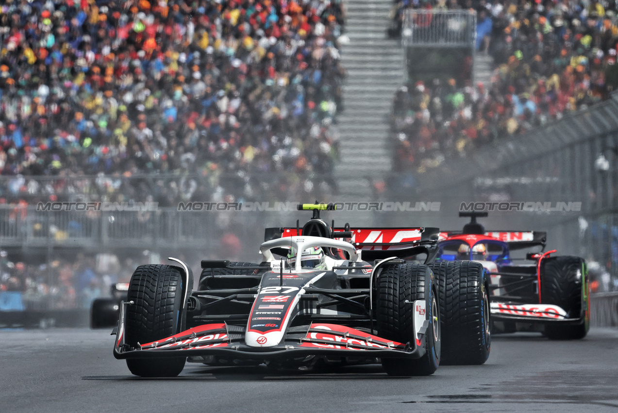 GP CANADA, Nico Hulkenberg (GER) Haas VF-24.

09.06.2024. Formula 1 World Championship, Rd 9, Canadian Grand Prix, Montreal, Canada, Gara Day.

- www.xpbimages.com, EMail: requests@xpbimages.com © Copyright: Bearne / XPB Images