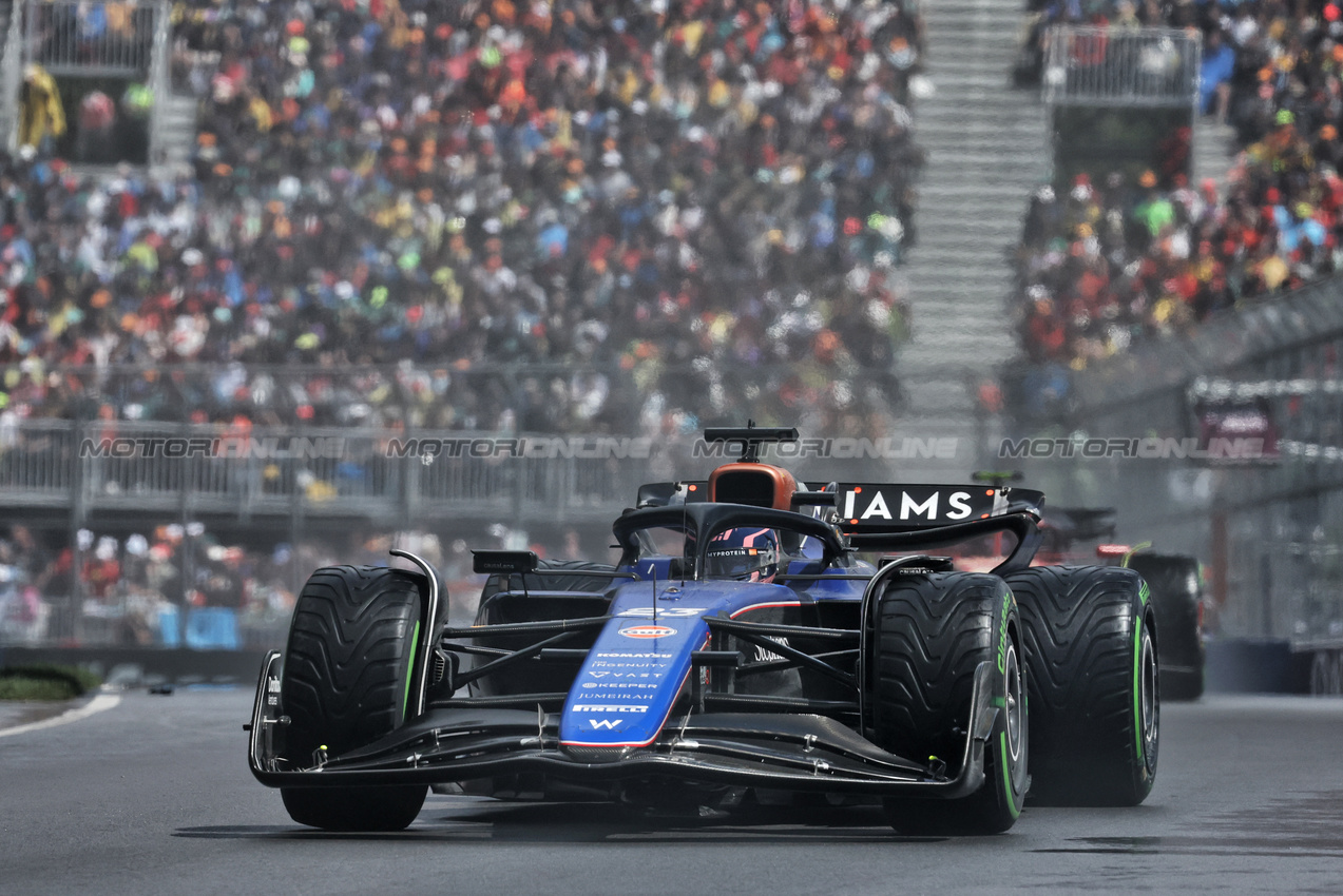 GP CANADA, Alexander Albon (THA) Williams Racing FW46.

09.06.2024. Formula 1 World Championship, Rd 9, Canadian Grand Prix, Montreal, Canada, Gara Day.

- www.xpbimages.com, EMail: requests@xpbimages.com © Copyright: Bearne / XPB Images