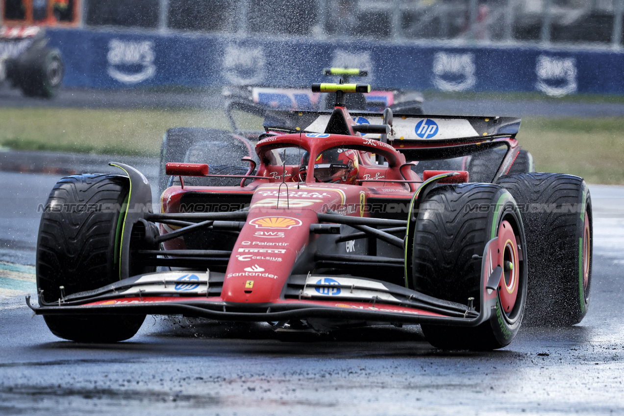 GP CANADA, Carlos Sainz Jr (ESP) Ferrari SF-24.

09.06.2024. Formula 1 World Championship, Rd 9, Canadian Grand Prix, Montreal, Canada, Gara Day.

- www.xpbimages.com, EMail: requests@xpbimages.com © Copyright: Bearne / XPB Images