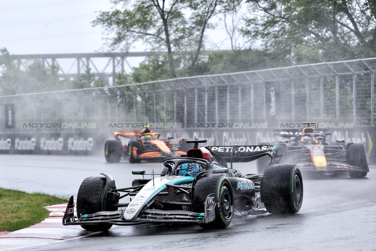 GP CANADA, George Russell (GBR) Mercedes AMG F1 W15.

09.06.2024. Formula 1 World Championship, Rd 9, Canadian Grand Prix, Montreal, Canada, Gara Day.

- www.xpbimages.com, EMail: requests@xpbimages.com © Copyright: Bearne / XPB Images