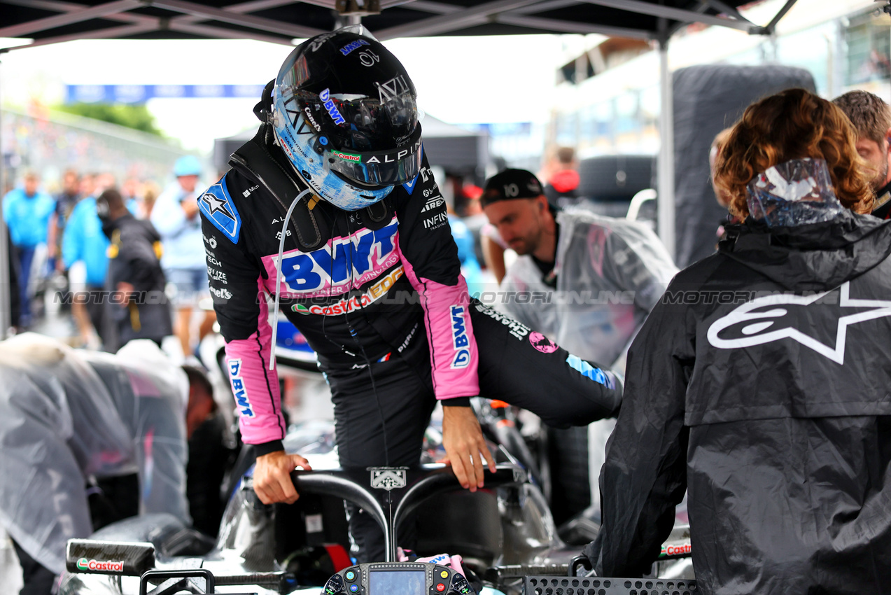 GP CANADA, Pierre Gasly (FRA) Alpine F1 Team A524 on the grid.

09.06.2024. Formula 1 World Championship, Rd 9, Canadian Grand Prix, Montreal, Canada, Gara Day.

- www.xpbimages.com, EMail: requests@xpbimages.com © Copyright: Charniaux / XPB Images