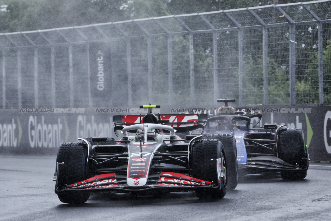 GP CANADA, Nico Hulkenberg (GER) Haas VF-24.

09.06.2024. Formula 1 World Championship, Rd 9, Canadian Grand Prix, Montreal, Canada, Gara Day.

- www.xpbimages.com, EMail: requests@xpbimages.com © Copyright: Bearne / XPB Images