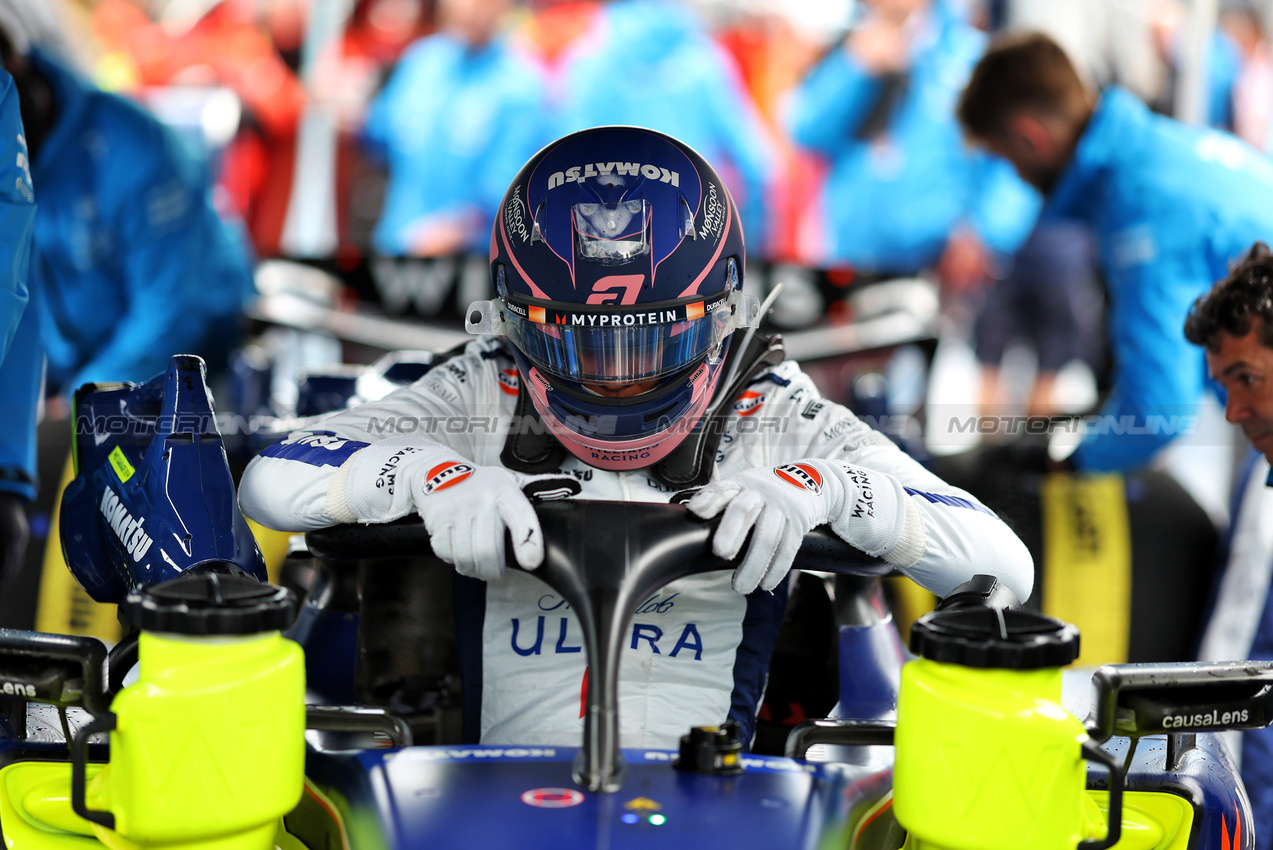 GP CANADA, Alexander Albon (THA) Williams Racing FW46 on the grid.

09.06.2024. Formula 1 World Championship, Rd 9, Canadian Grand Prix, Montreal, Canada, Gara Day.

- www.xpbimages.com, EMail: requests@xpbimages.com © Copyright: Bearne / XPB Images