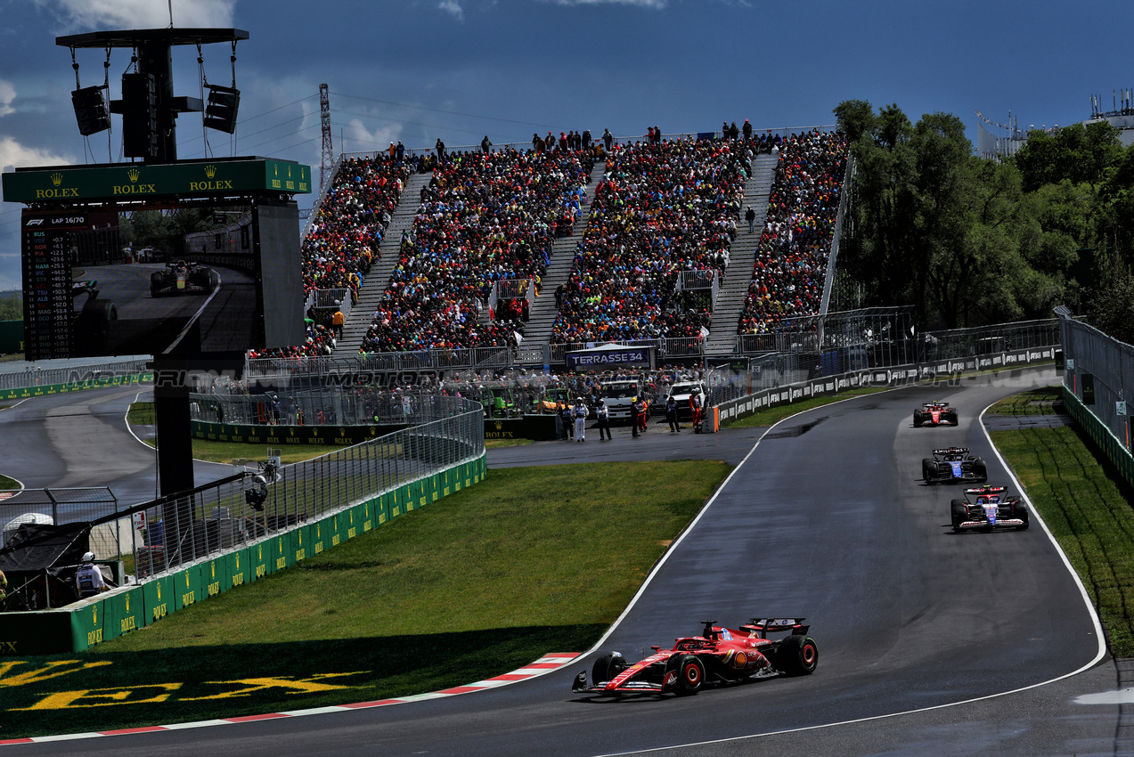 GP CANADA, Charles Leclerc (MON) Ferrari SF-24.

09.06.2024. Formula 1 World Championship, Rd 9, Canadian Grand Prix, Montreal, Canada, Gara Day.

 - www.xpbimages.com, EMail: requests@xpbimages.com © Copyright: Coates / XPB Images