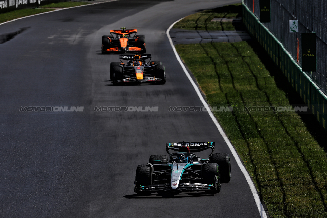 GP CANADA, George Russell (GBR) Mercedes AMG F1 W15.

09.06.2024. Formula 1 World Championship, Rd 9, Canadian Grand Prix, Montreal, Canada, Gara Day.

 - www.xpbimages.com, EMail: requests@xpbimages.com © Copyright: Coates / XPB Images