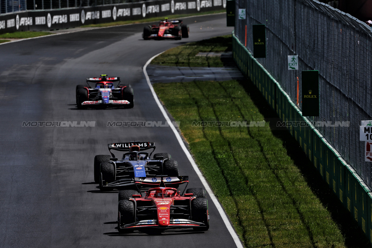 GP CANADA, Charles Leclerc (MON) Ferrari SF-24.

09.06.2024. Formula 1 World Championship, Rd 9, Canadian Grand Prix, Montreal, Canada, Gara Day.

 - www.xpbimages.com, EMail: requests@xpbimages.com © Copyright: Coates / XPB Images