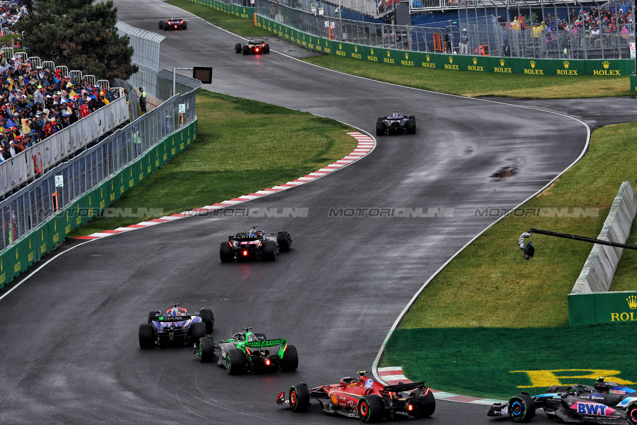 GP CANADA, Carlos Sainz Jr (ESP) Ferrari SF-24.

09.06.2024. Formula 1 World Championship, Rd 9, Canadian Grand Prix, Montreal, Canada, Gara Day.

 - www.xpbimages.com, EMail: requests@xpbimages.com © Copyright: Coates / XPB Images