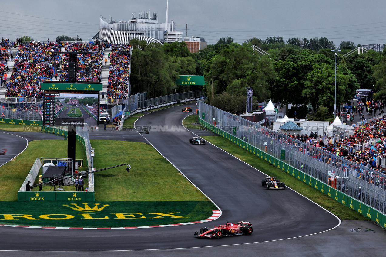 GP CANADA, Charles Leclerc (MON) Ferrari SF-24.

09.06.2024. Formula 1 World Championship, Rd 9, Canadian Grand Prix, Montreal, Canada, Gara Day.

 - www.xpbimages.com, EMail: requests@xpbimages.com © Copyright: Coates / XPB Images