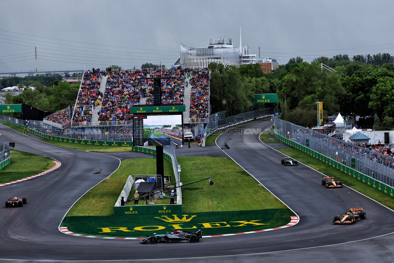 GP CANADA, George Russell (GBR) Mercedes AMG F1 W15.

09.06.2024. Formula 1 World Championship, Rd 9, Canadian Grand Prix, Montreal, Canada, Gara Day.

 - www.xpbimages.com, EMail: requests@xpbimages.com © Copyright: Coates / XPB Images