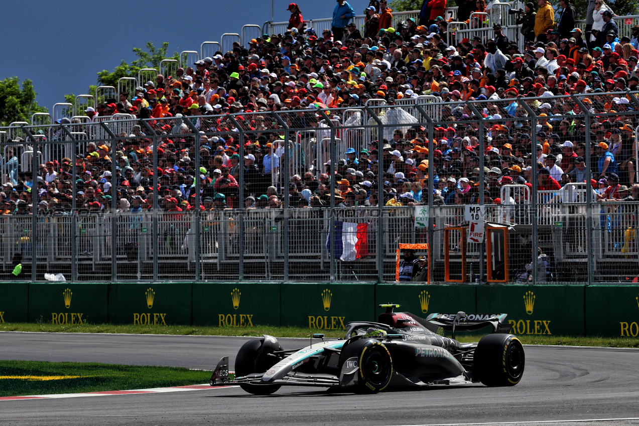 GP CANADA, Lewis Hamilton (GBR) Mercedes AMG F1 W15.

09.06.2024. Formula 1 World Championship, Rd 9, Canadian Grand Prix, Montreal, Canada, Gara Day.

 - www.xpbimages.com, EMail: requests@xpbimages.com © Copyright: Coates / XPB Images