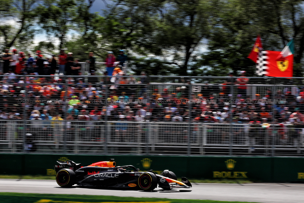 GP CANADA, Max Verstappen (NLD) Red Bull Racing RB20.

09.06.2024. Formula 1 World Championship, Rd 9, Canadian Grand Prix, Montreal, Canada, Gara Day.

 - www.xpbimages.com, EMail: requests@xpbimages.com © Copyright: Coates / XPB Images