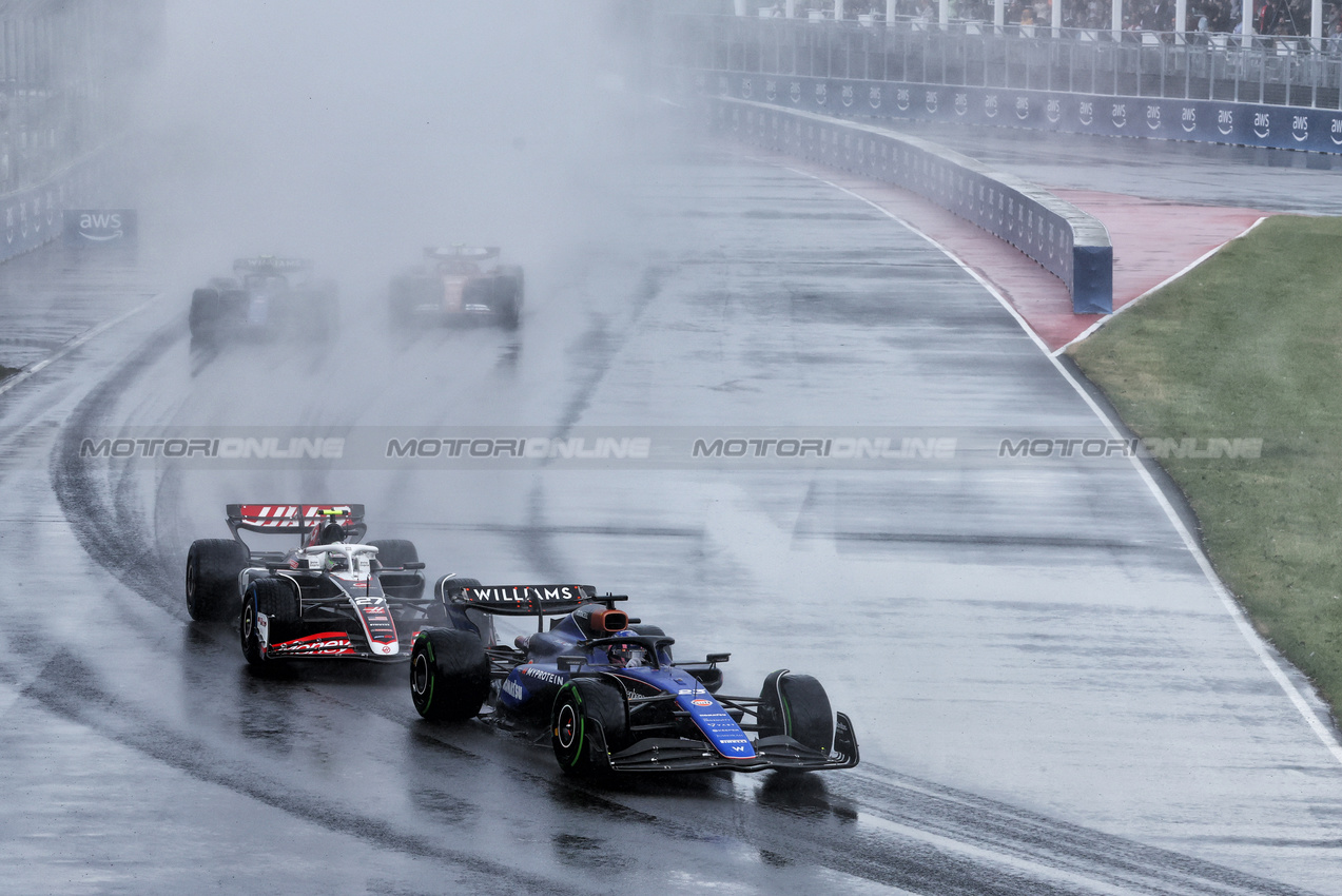 GP CANADA, Alexander Albon (THA) Williams Racing FW46.

09.06.2024. Formula 1 World Championship, Rd 9, Canadian Grand Prix, Montreal, Canada, Gara Day.

- www.xpbimages.com, EMail: requests@xpbimages.com © Copyright: Charniaux / XPB Images