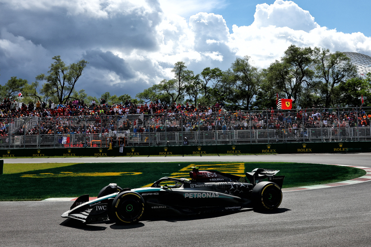 GP CANADA, Lewis Hamilton (GBR) Mercedes AMG F1 W15.

09.06.2024. Formula 1 World Championship, Rd 9, Canadian Grand Prix, Montreal, Canada, Gara Day.

 - www.xpbimages.com, EMail: requests@xpbimages.com © Copyright: Coates / XPB Images